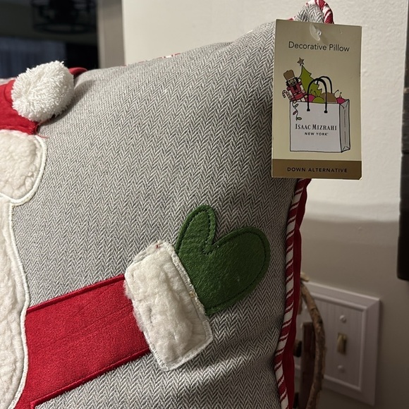 NWT ISAAC MIZRAHI SANTA DANGLE LEGS 20 X 20 THROW PILLOW
SANTA BELT - Picture 3 of 10